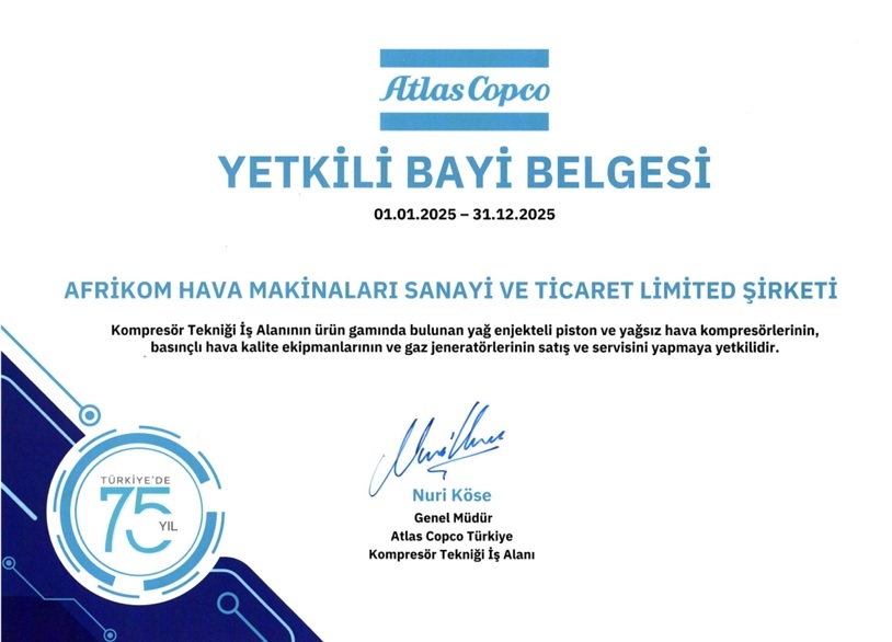 Sertifikalarımız